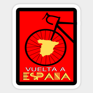 Ciclismo Vuelta a España Sticker